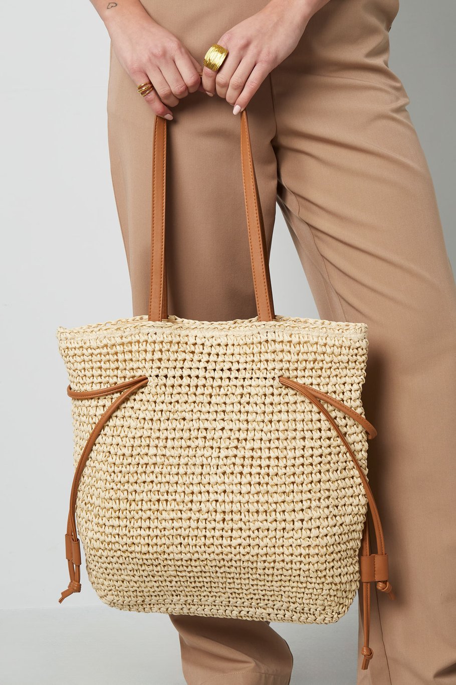 Beach Babe beach bag - beige Picture2